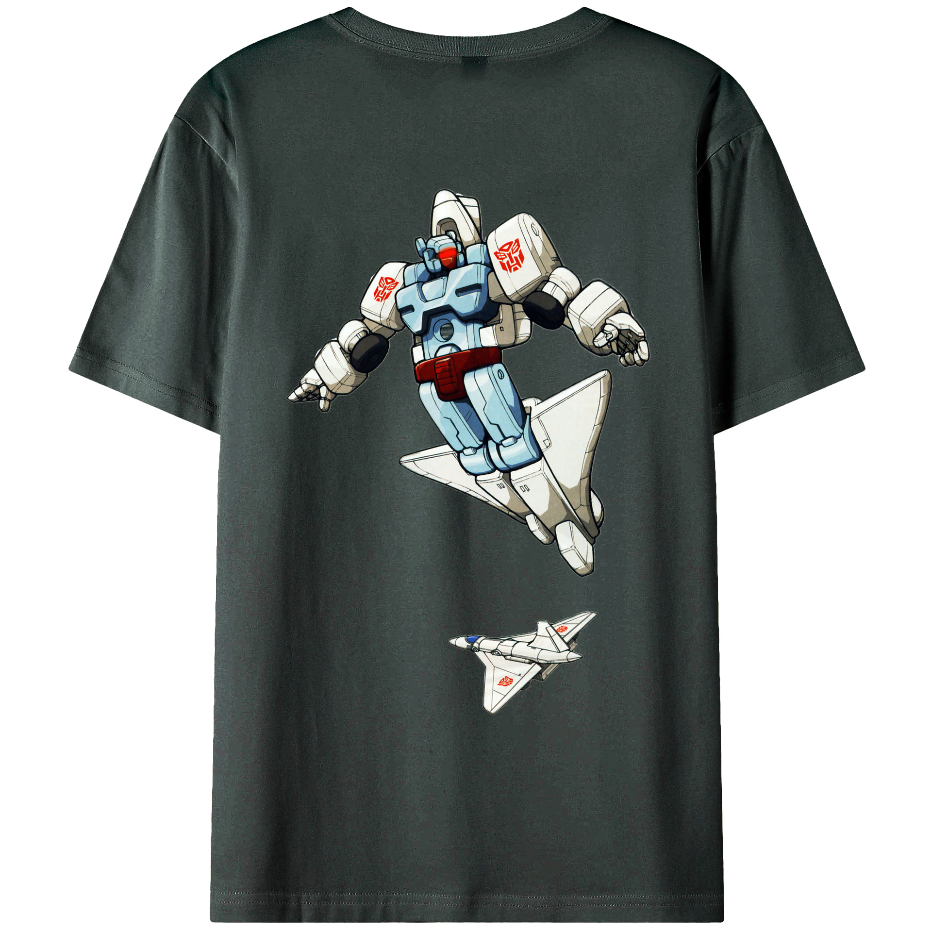 （画像用）  綿100％ メンズ半袖Tシャツ（バックプリント） 通気性